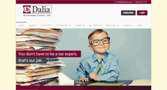 Desktop Screenshot of daliaaccountingservice.com